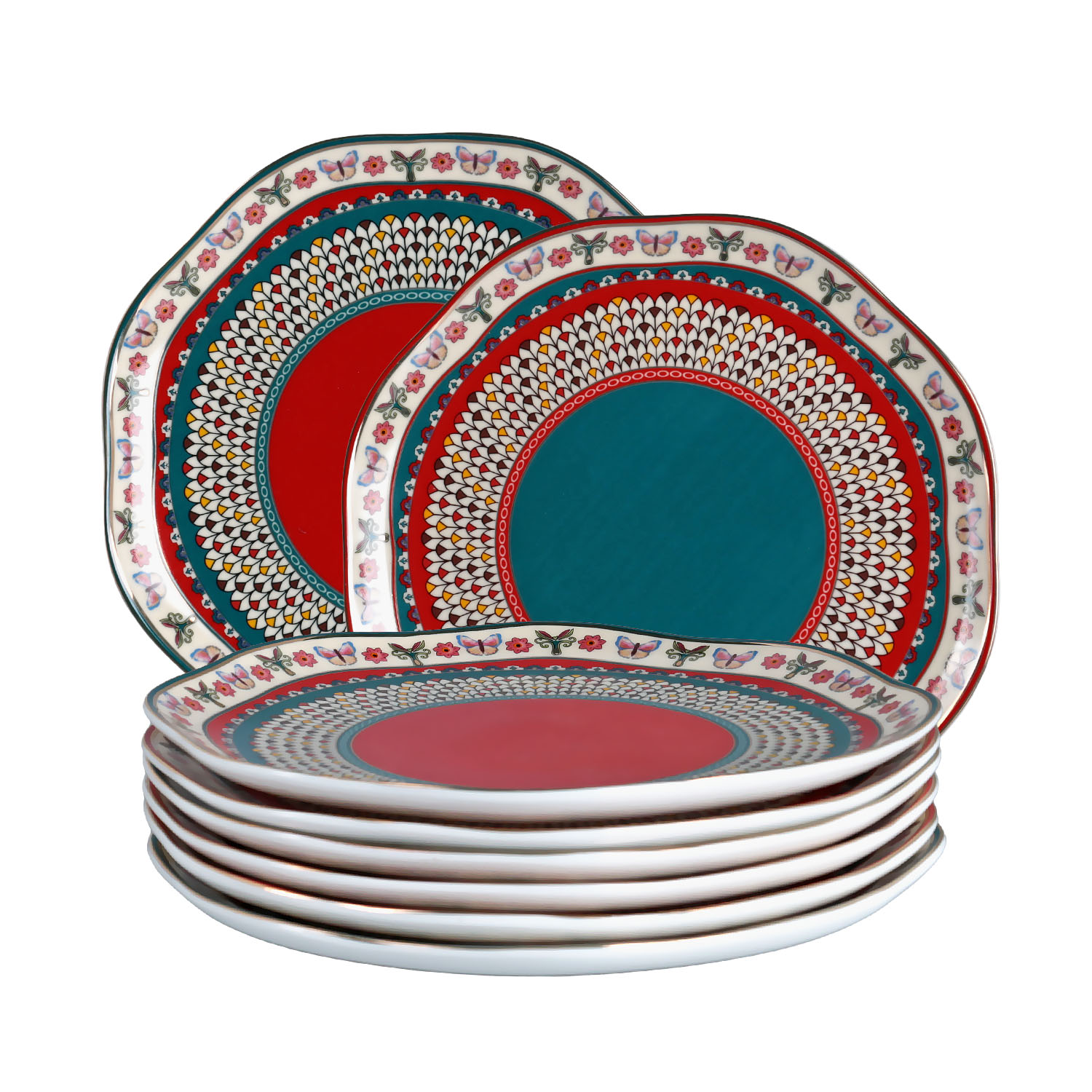 Liora Bone 19Cm 6Li Tabak Seti - 3