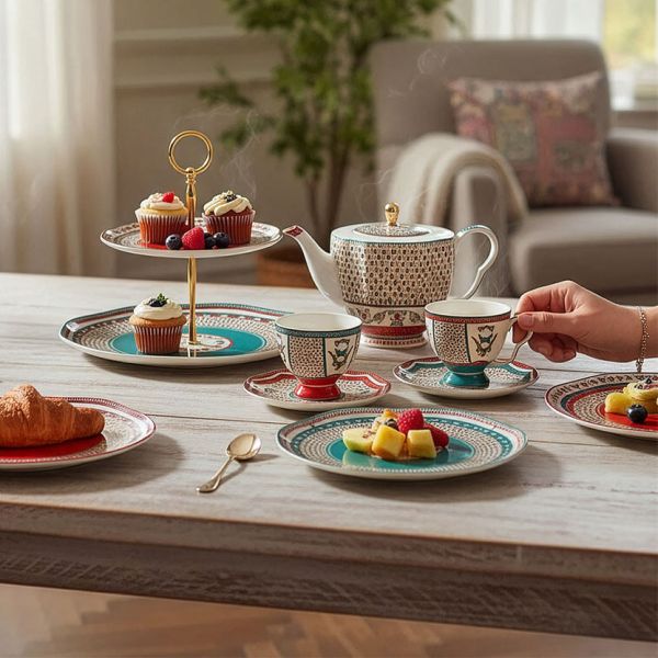 Liora Bone 19Cm 6Li Tabak Seti - 6