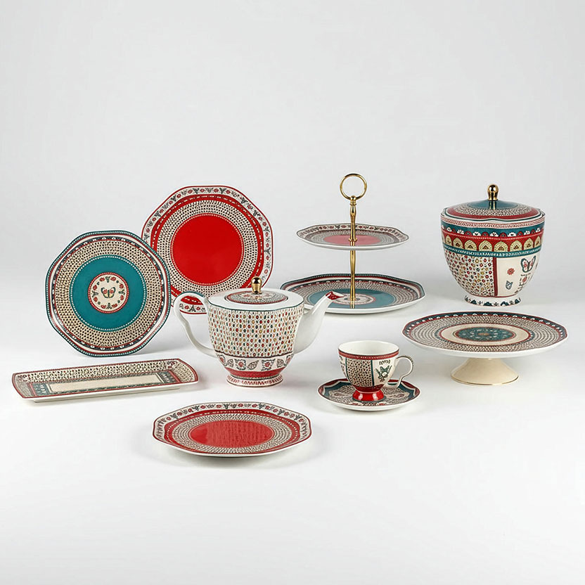 Liora Bone 19Cm 6Li Tabak Seti - 2