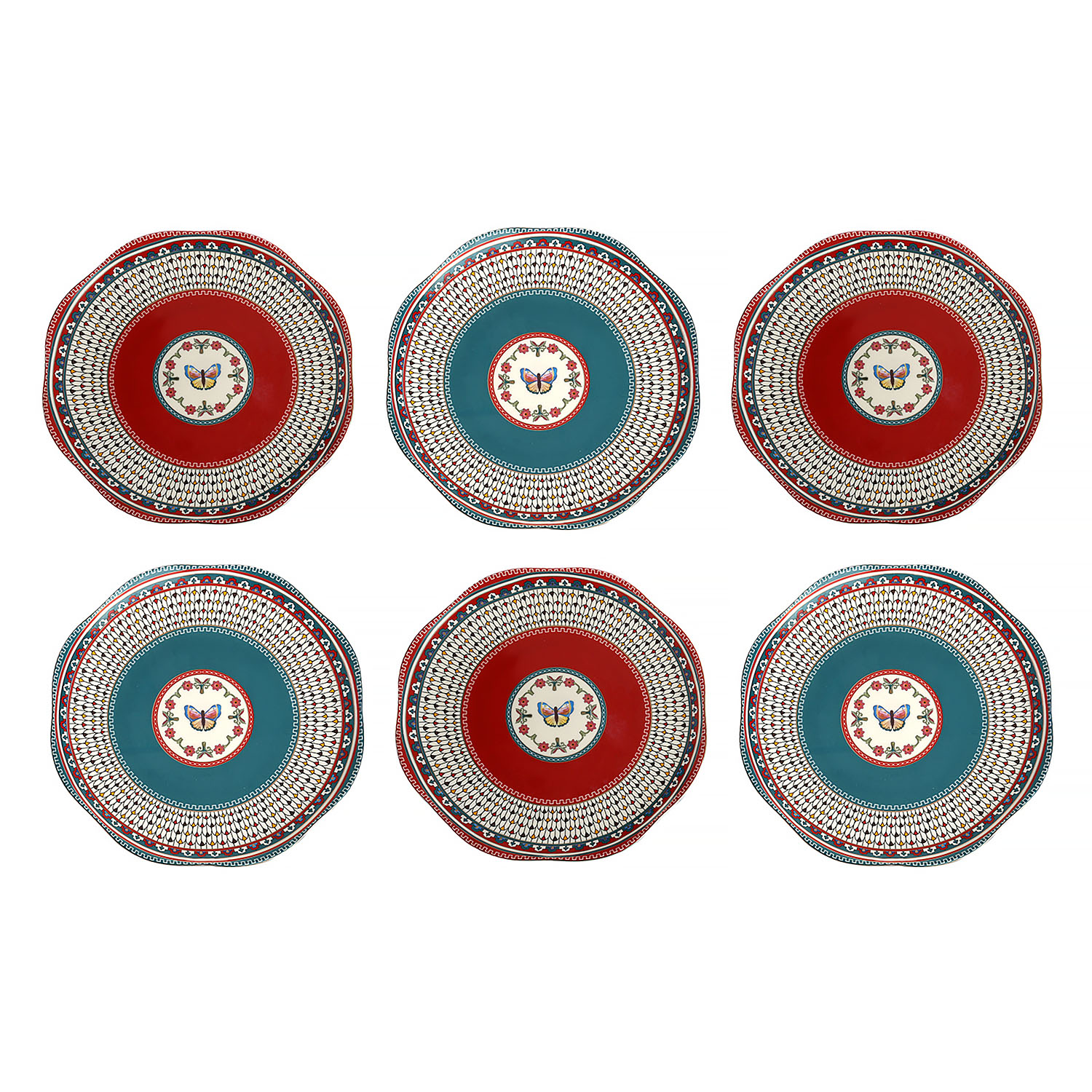 Liora Bone 27Cm 6Li Tabak Seti - 3