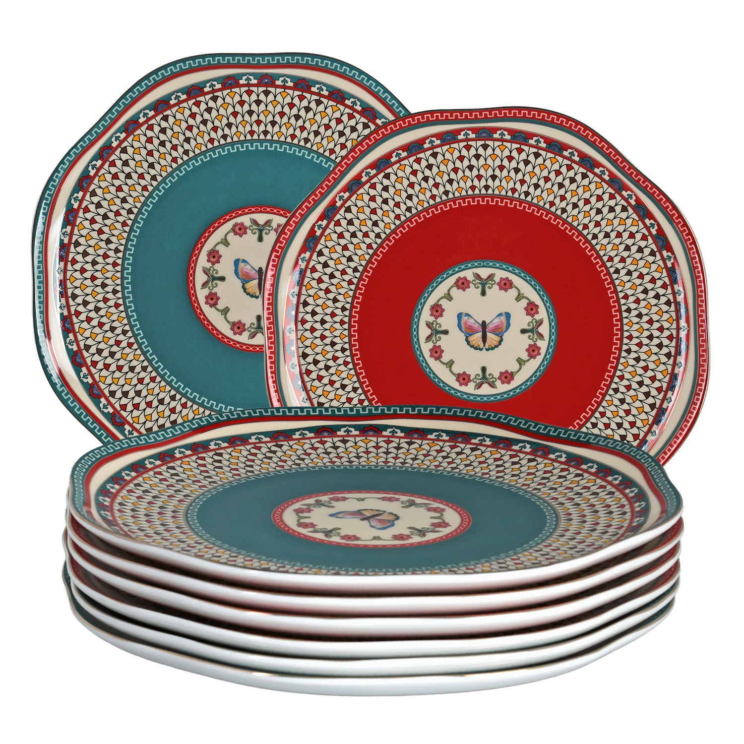 Liora Bone 27Cm 6Li Tabak Seti - 1