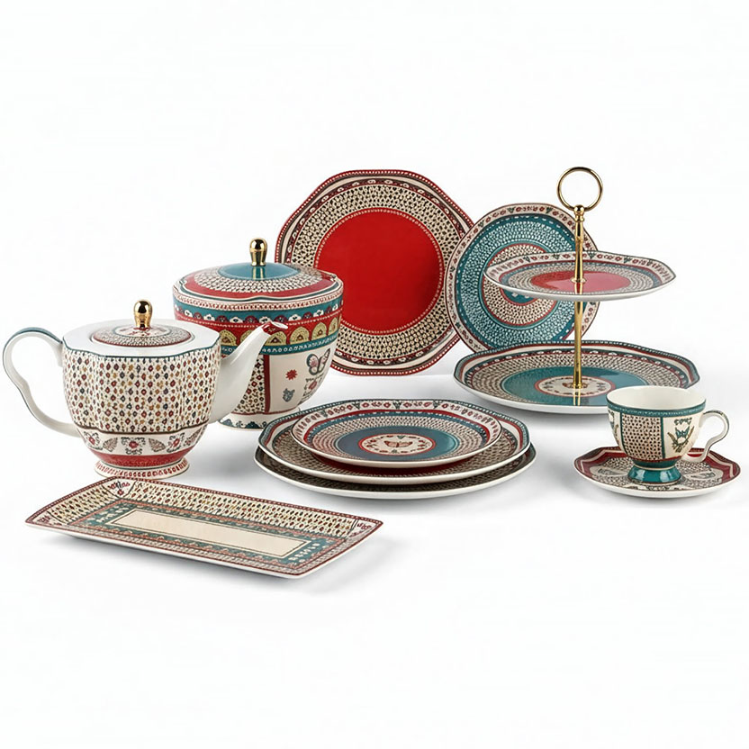 Liora Bone 27Cm 6Li Tabak Seti - 2