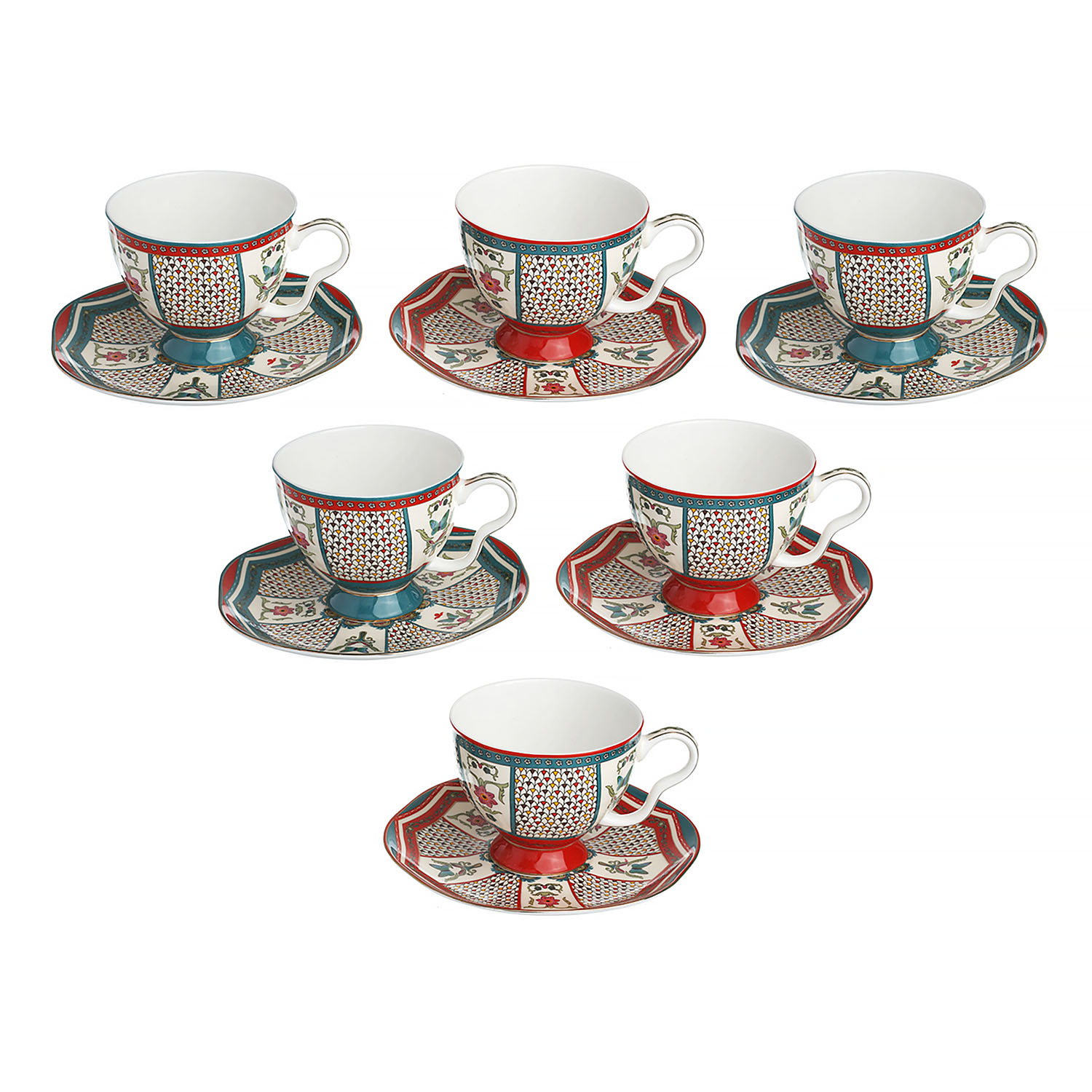 Liora Bone 6Li Cay Fincani Seti - 7