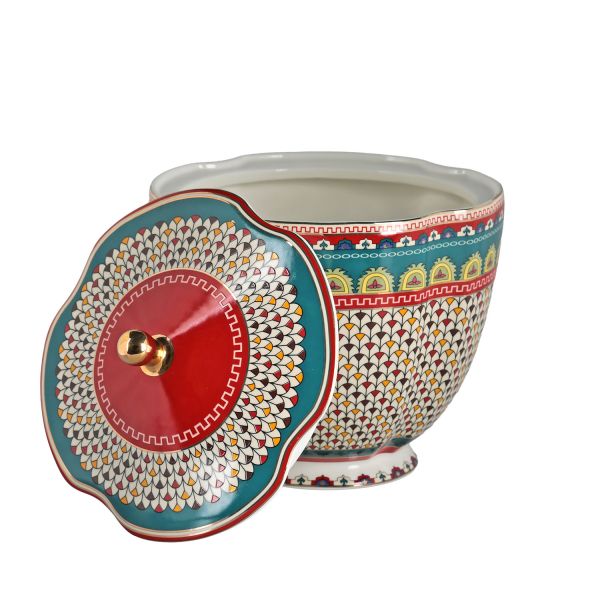 Lucky Art - Luckyart Liora Bone Kavanoz 14Cm (1)