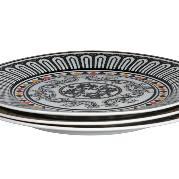 Margery Bone Porselen 6lı Tabak Seti 20 cm - 3