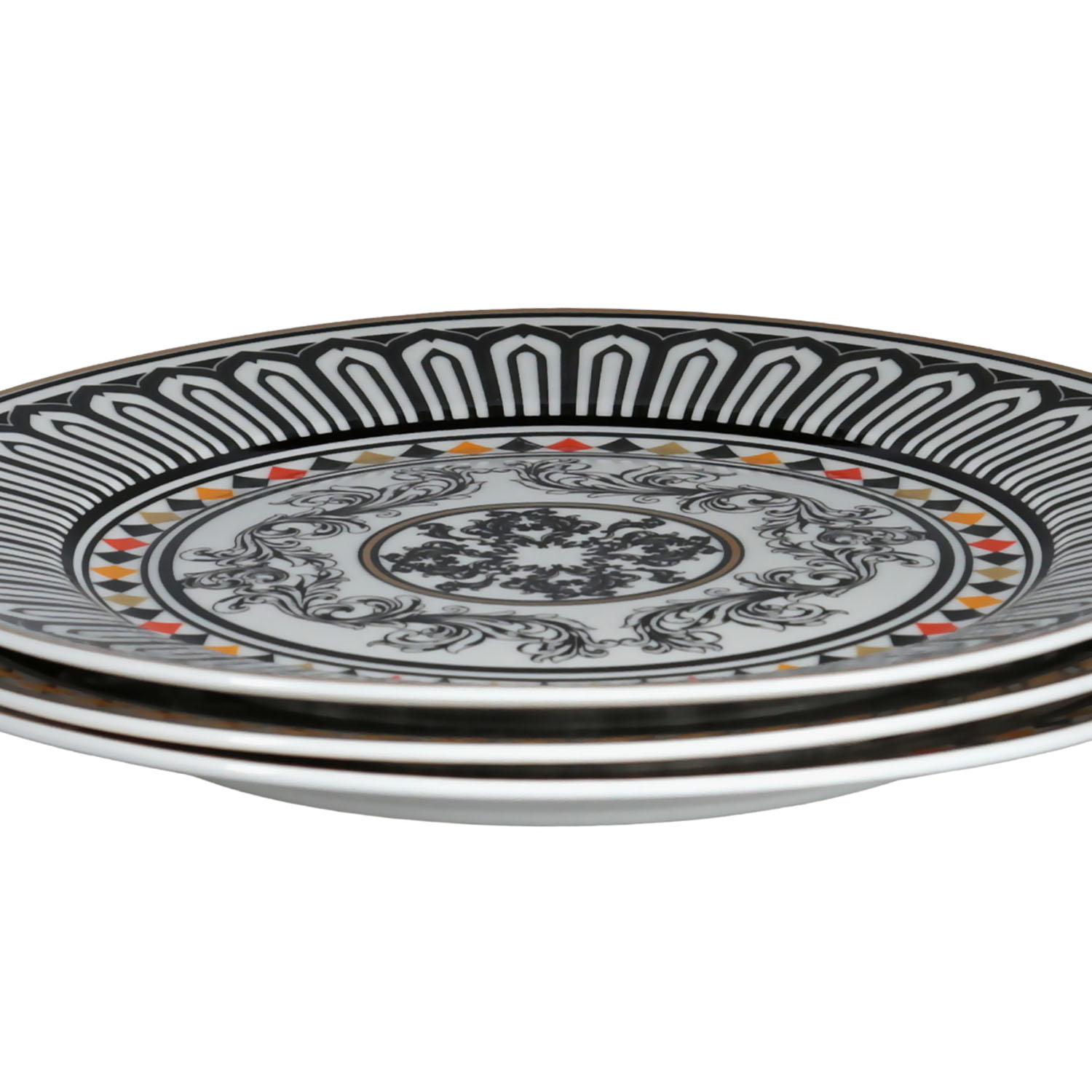 Margery Bone Porselen 6lı Tabak Seti 20 cm - 3