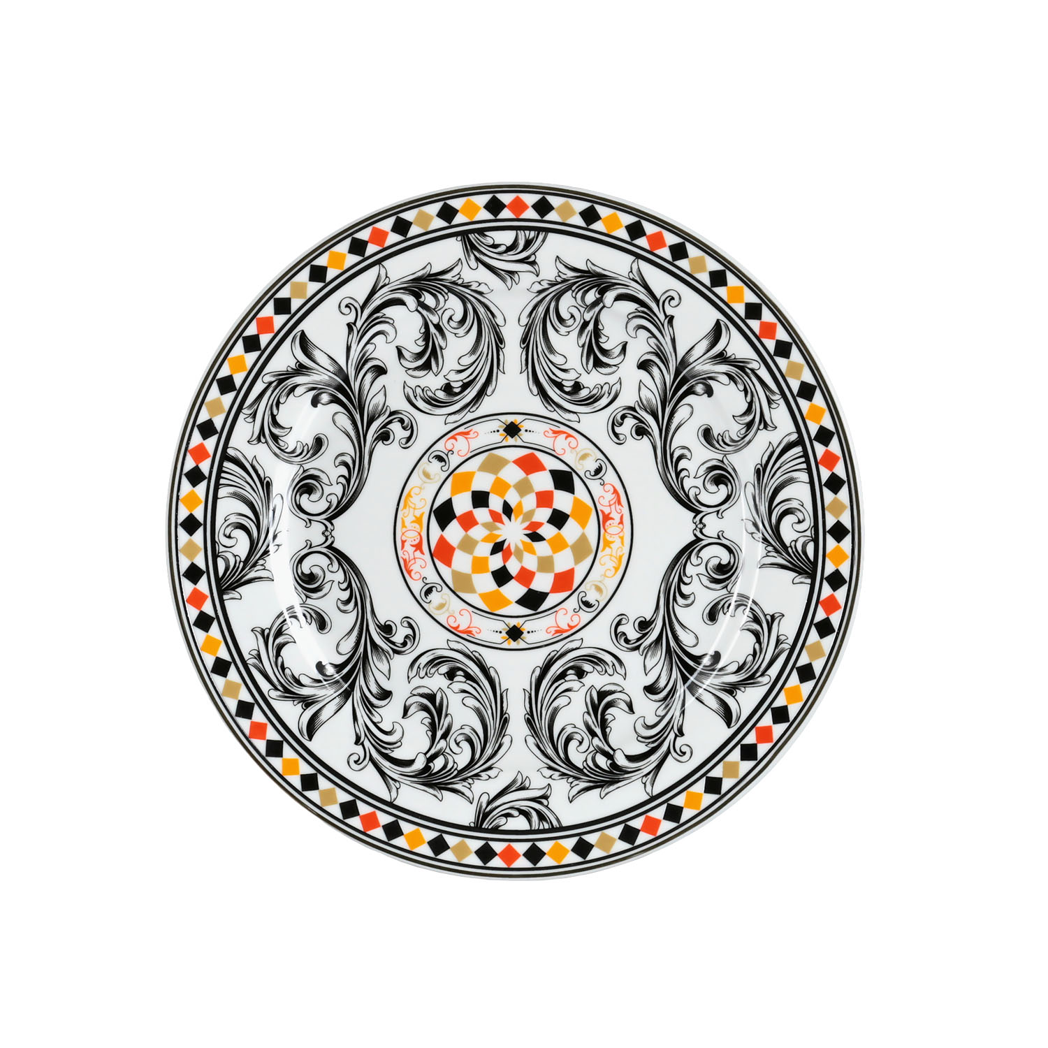 Margery Bone Porselen 6lı Tabak Seti 20 cm - 6