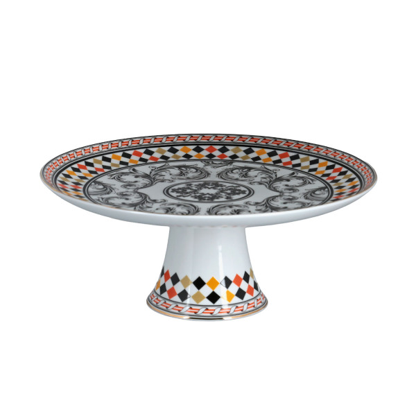 Margery Bone Porselen Ayaklı Pasta & Kek Standı 26x11Cm - 1