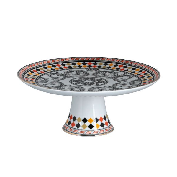 Margery Bone Porselen Ayaklı Pasta & Kek Standı 26x11Cm