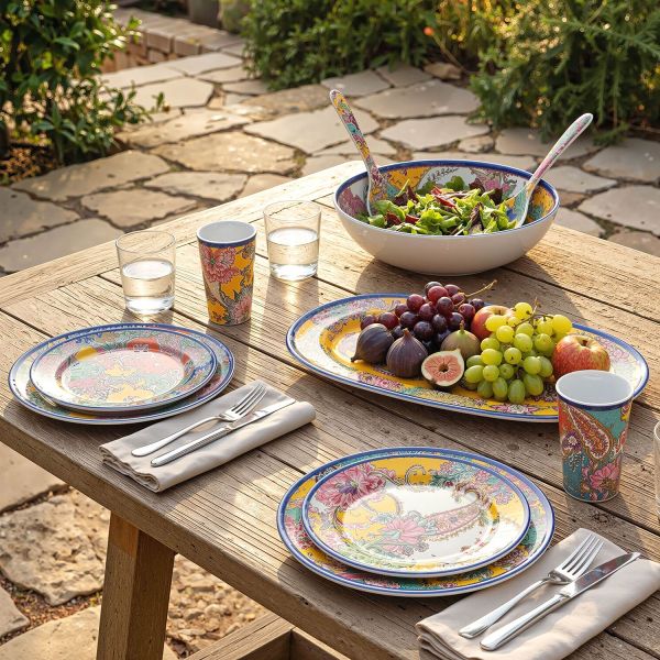 Paiselle Melamin 2Li Tepsi Seti - 4