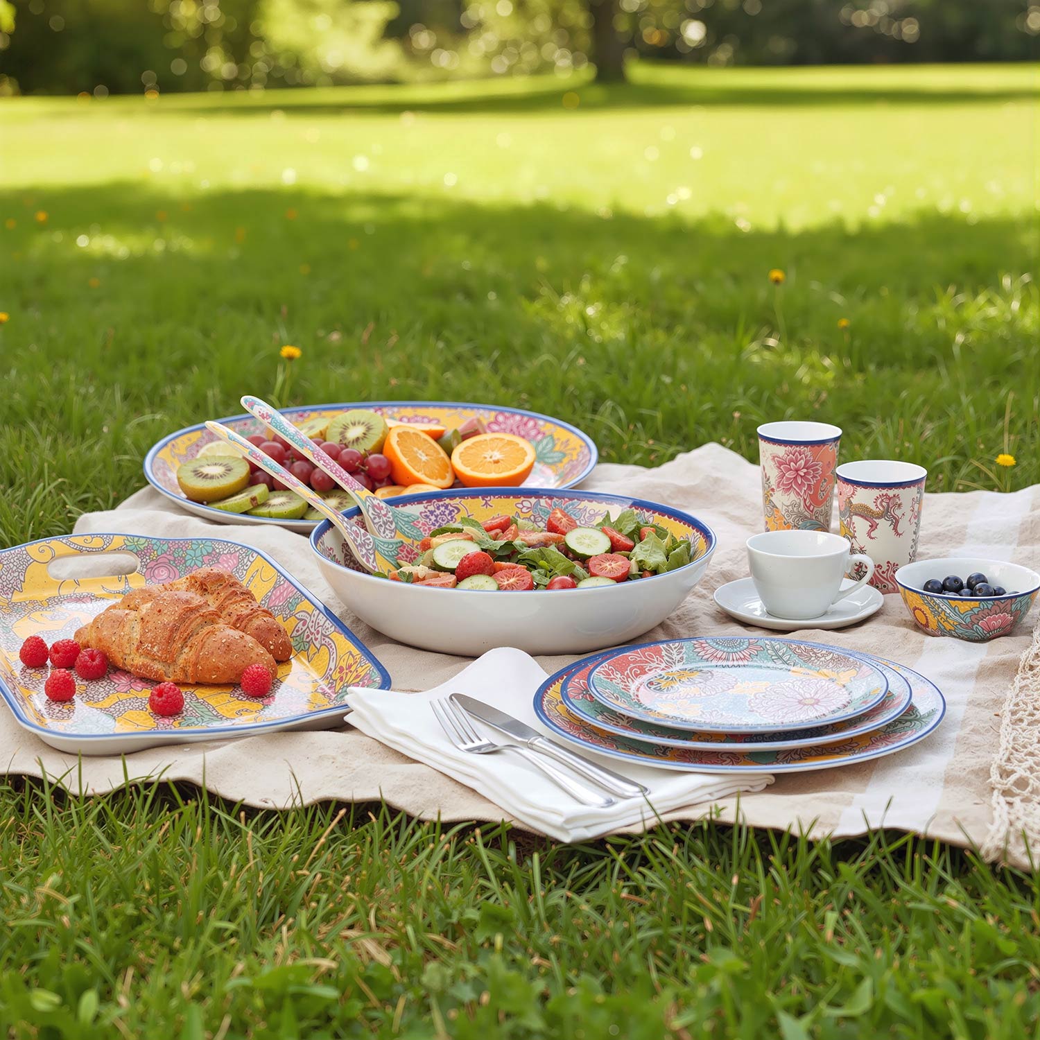 Paiselle Melamin Tepsi 38Cm - 3