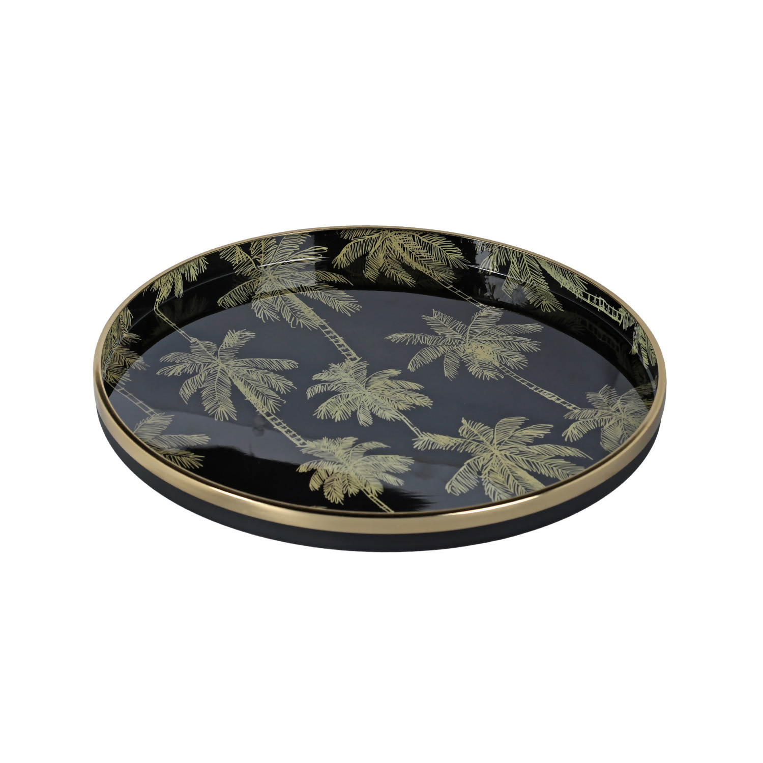 Palm Breeze Dekoratif Tepsi 36cm - 1