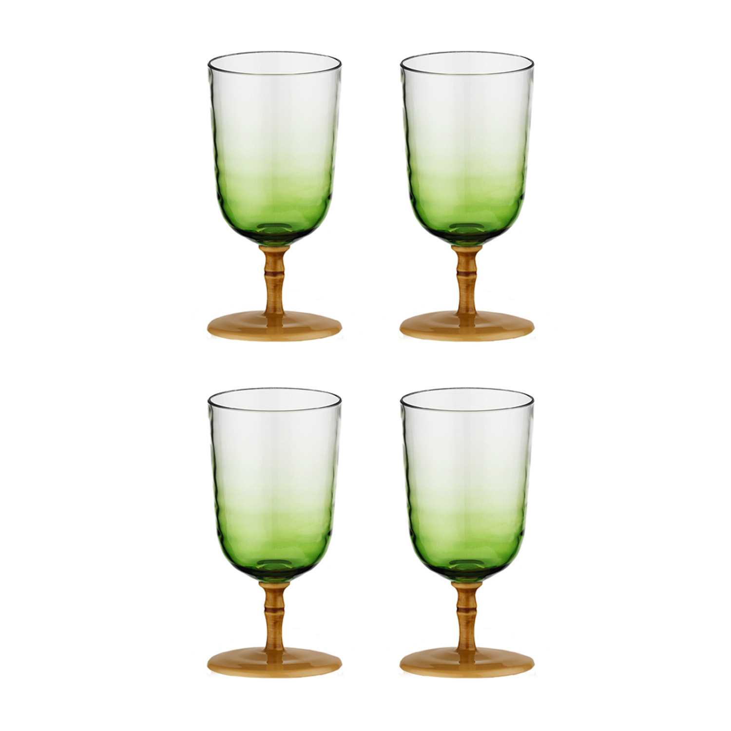 Palma Akrilik 4’lü Kadeh Seti 470 ml - 1