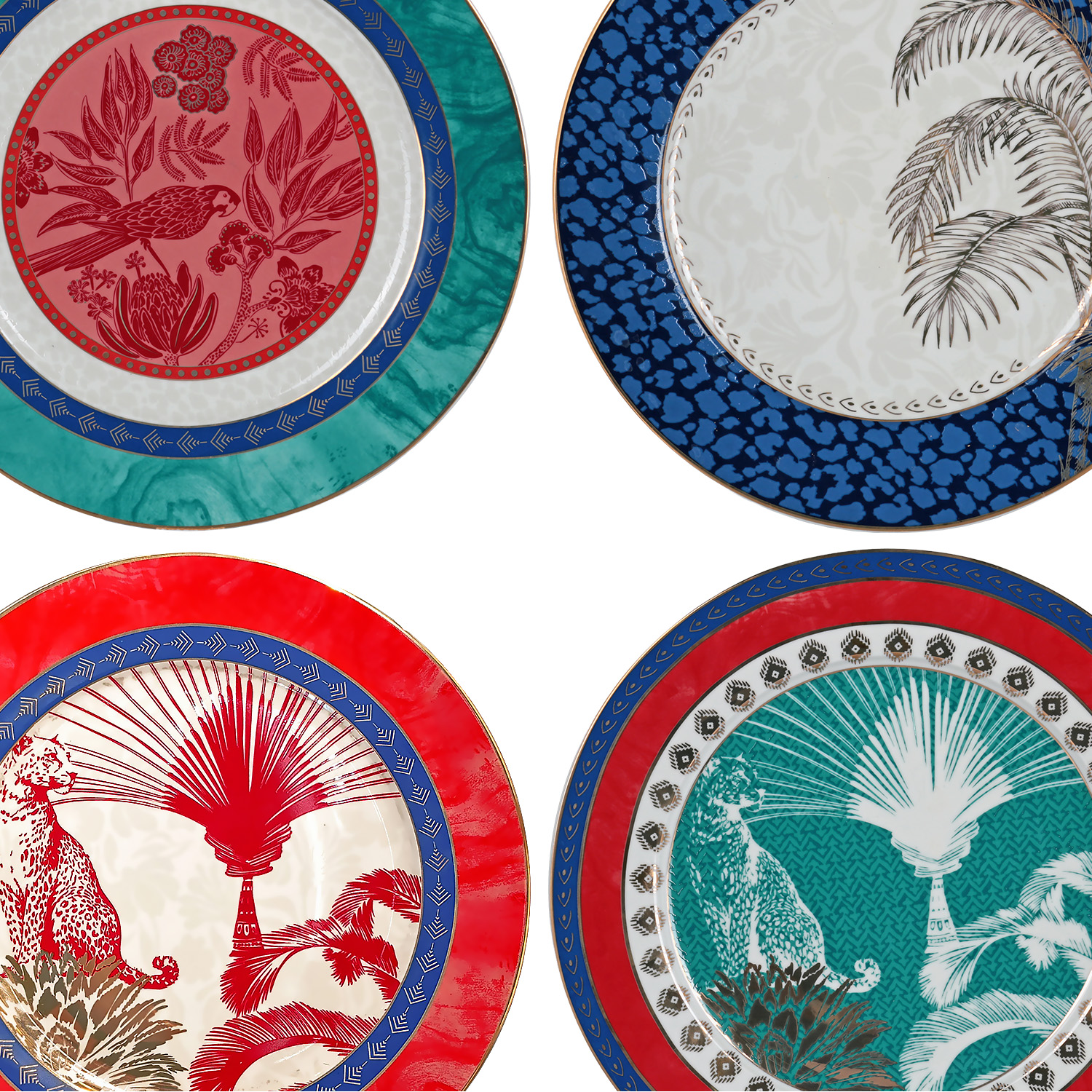 Palmera Bone 20cm 4lu Tabak Seti - 2