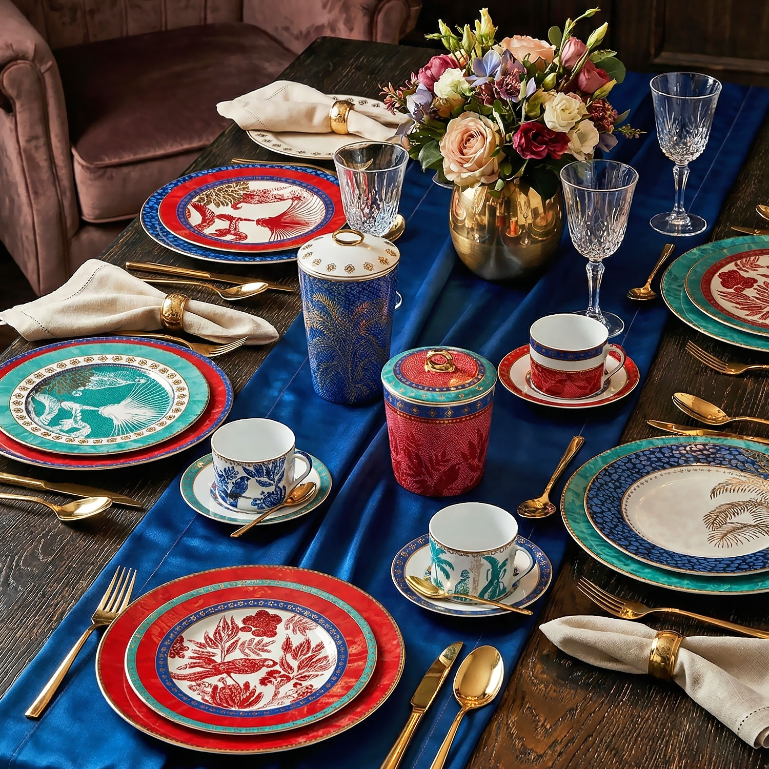 Palmera Bone 27cm 4lu Tabak Seti - 2