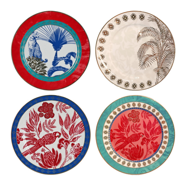 Palmera Bone 27cm 4lu Tabak Seti