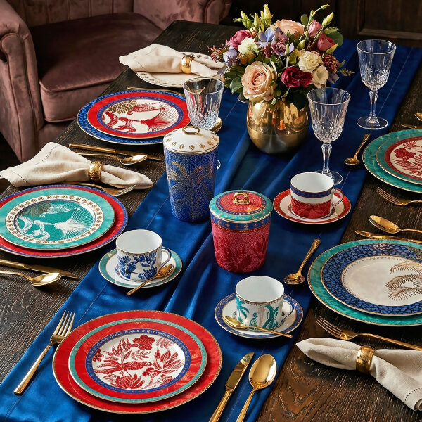 Palmera Bone 27cm 4lu Tabak Seti (1)