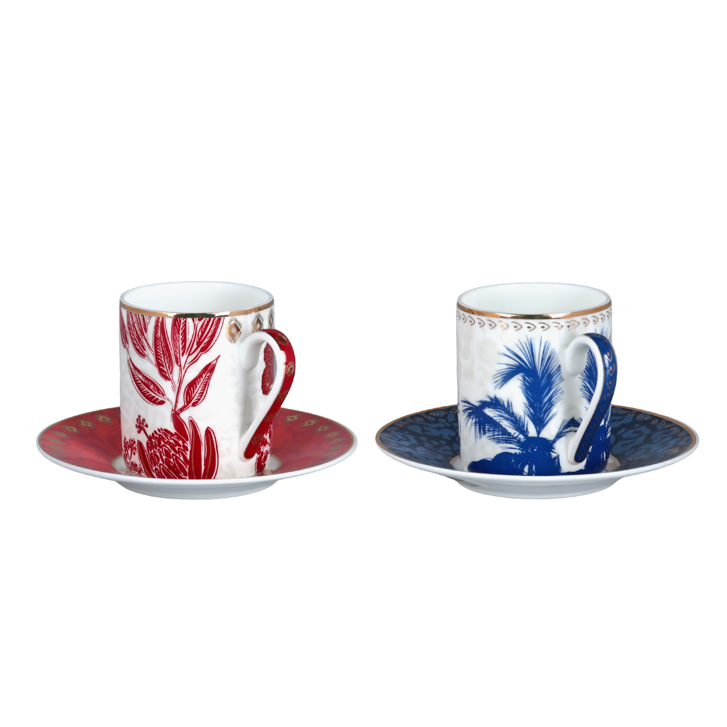 Palmera Bone 2Li Kahve Fincani Seti 100cc - 1