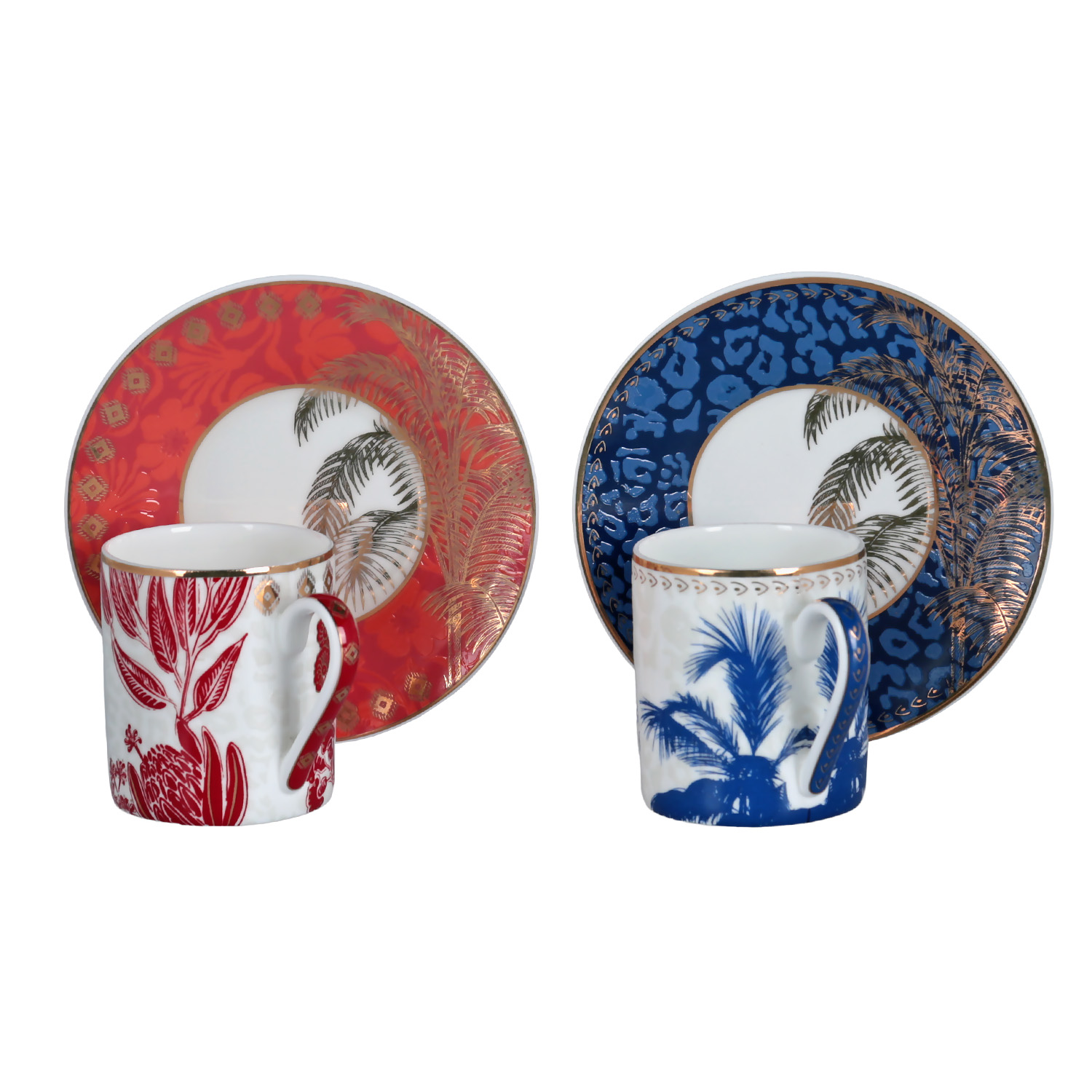 Palmera Bone 2Li Kahve Fincani Seti 100cc - 3