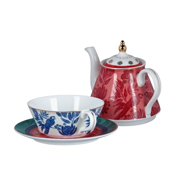 Palmera Bone Çaydanlik Seti - 4