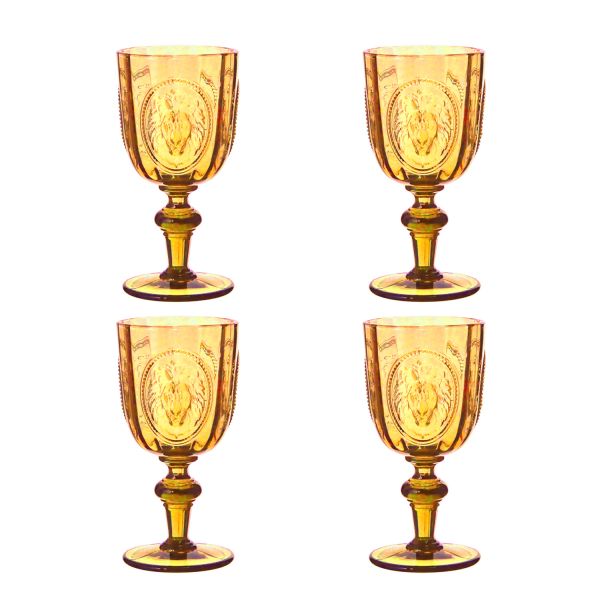 Palmera Lucky Art 4Lu Cam Kadeh Seti Amber