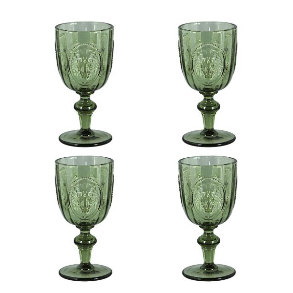 Palmera Lucky Art 4Lu Cam Kadeh Seti Yeşil