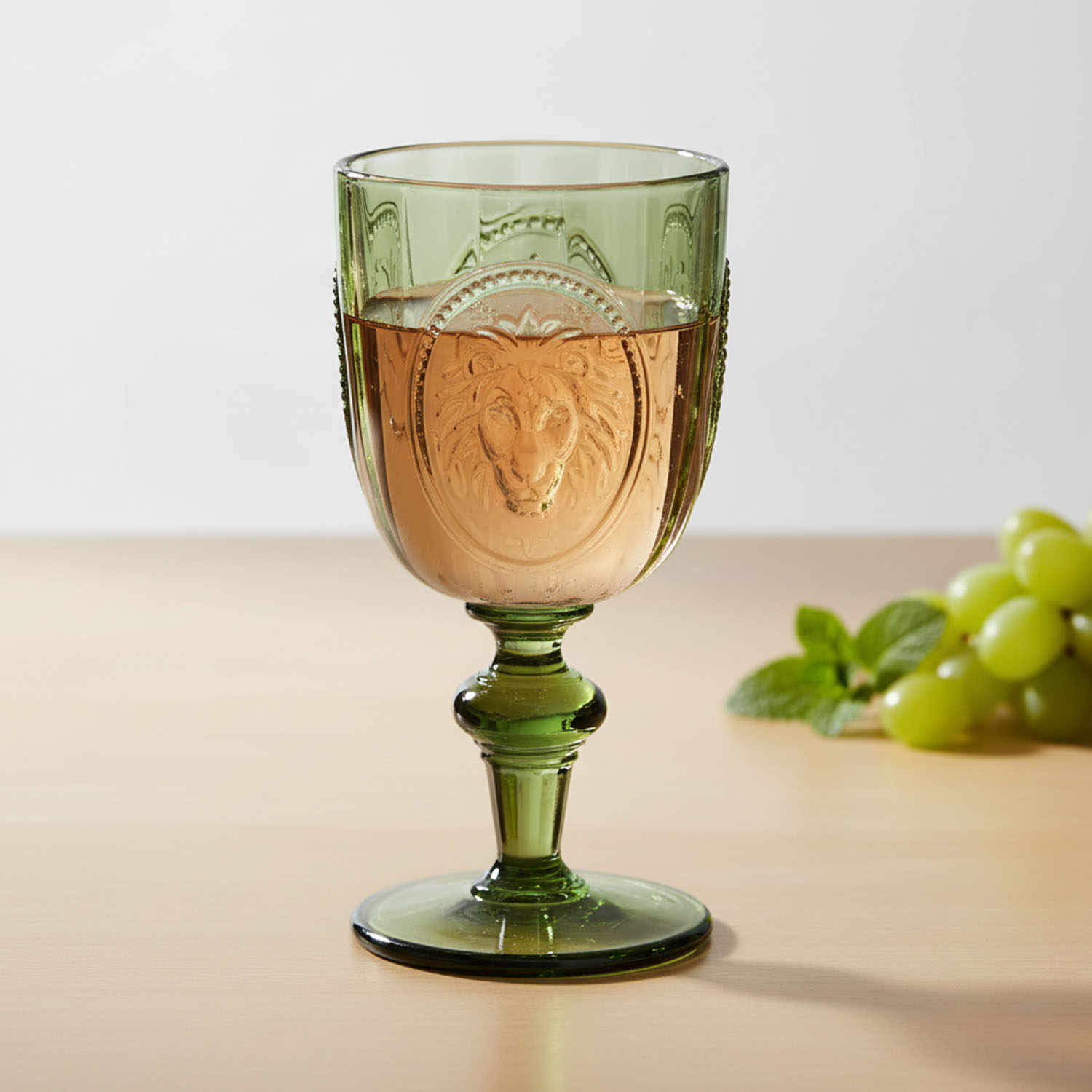 Palmera Lucky Art 4Lu Cam Kadeh Seti Yeşil - 3