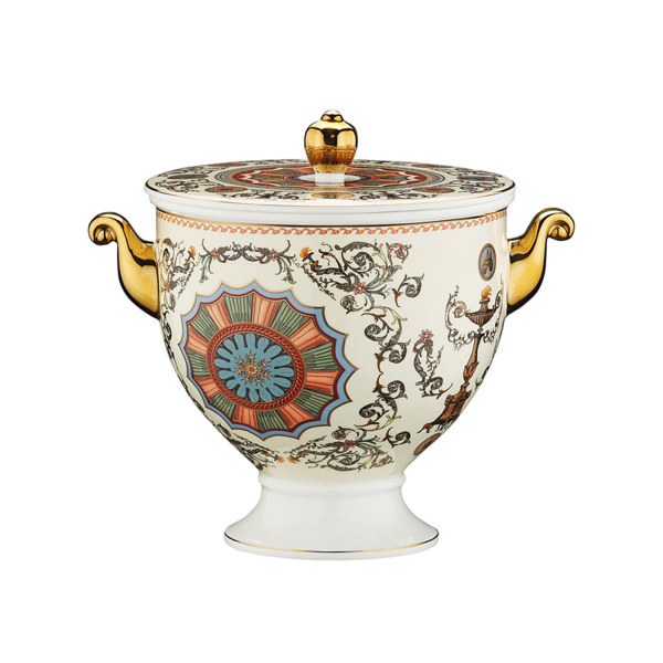 Rosea Bone 17 cm Kulplu Kavanoz