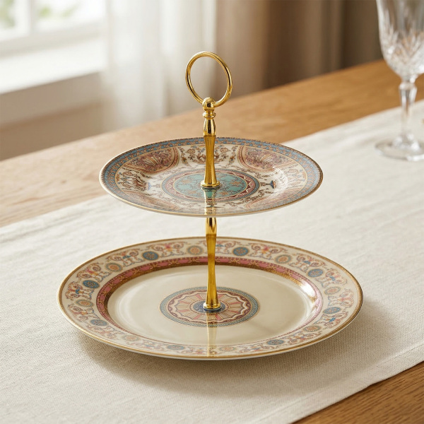 Rosea Bone 2 Katli Kek Standi (1)