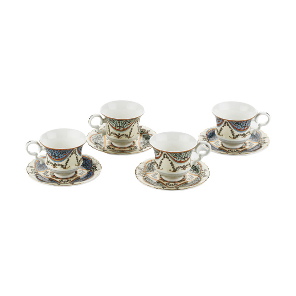 Rosea Bone 4’lü Klasik Fincan Seti 120 ml