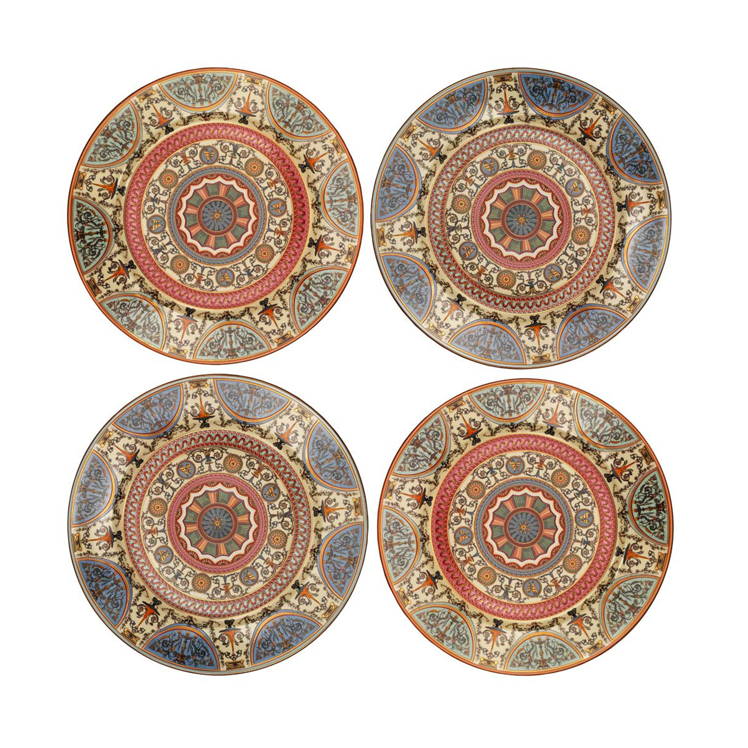 Rosea Bone 4’lü Servis Tabağı Seti 27 cm - 1