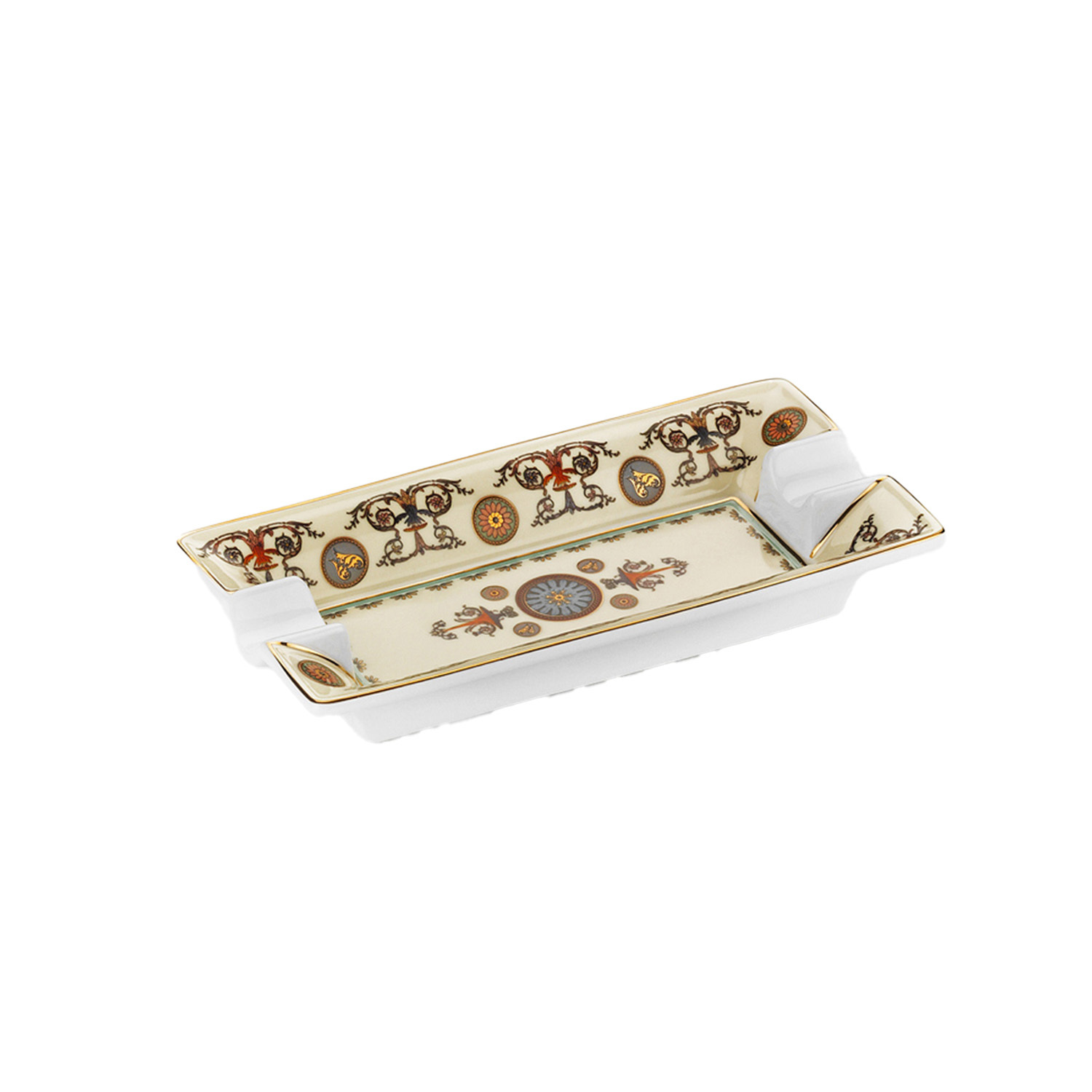 Rosea Bone Dikdörtgen Kül Tablası - 1