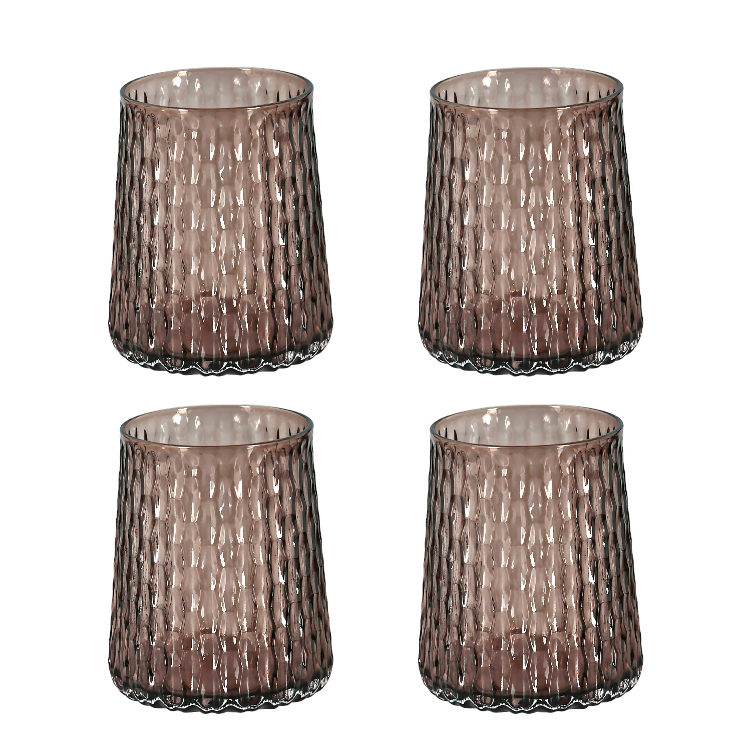 Rosea Lucky Art 4Lu Cam Su Bardagı Seti Mocha - 1