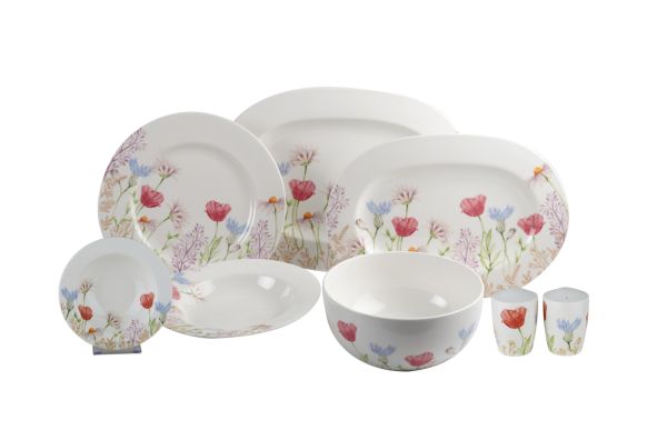 - Royal Canterbury Blooming Field 53 Parça Yemek Takımı (1)