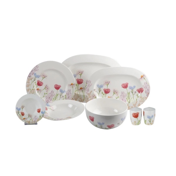 Royal Canterbury Blooming Field 53 Parça Yemek Takımı