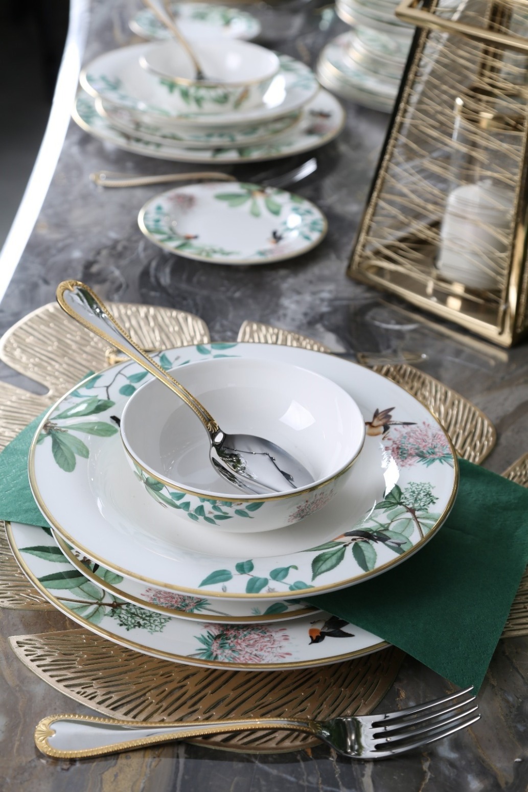 Royal Canterbury Greenland 72 Parca Yemek Takımı - 4