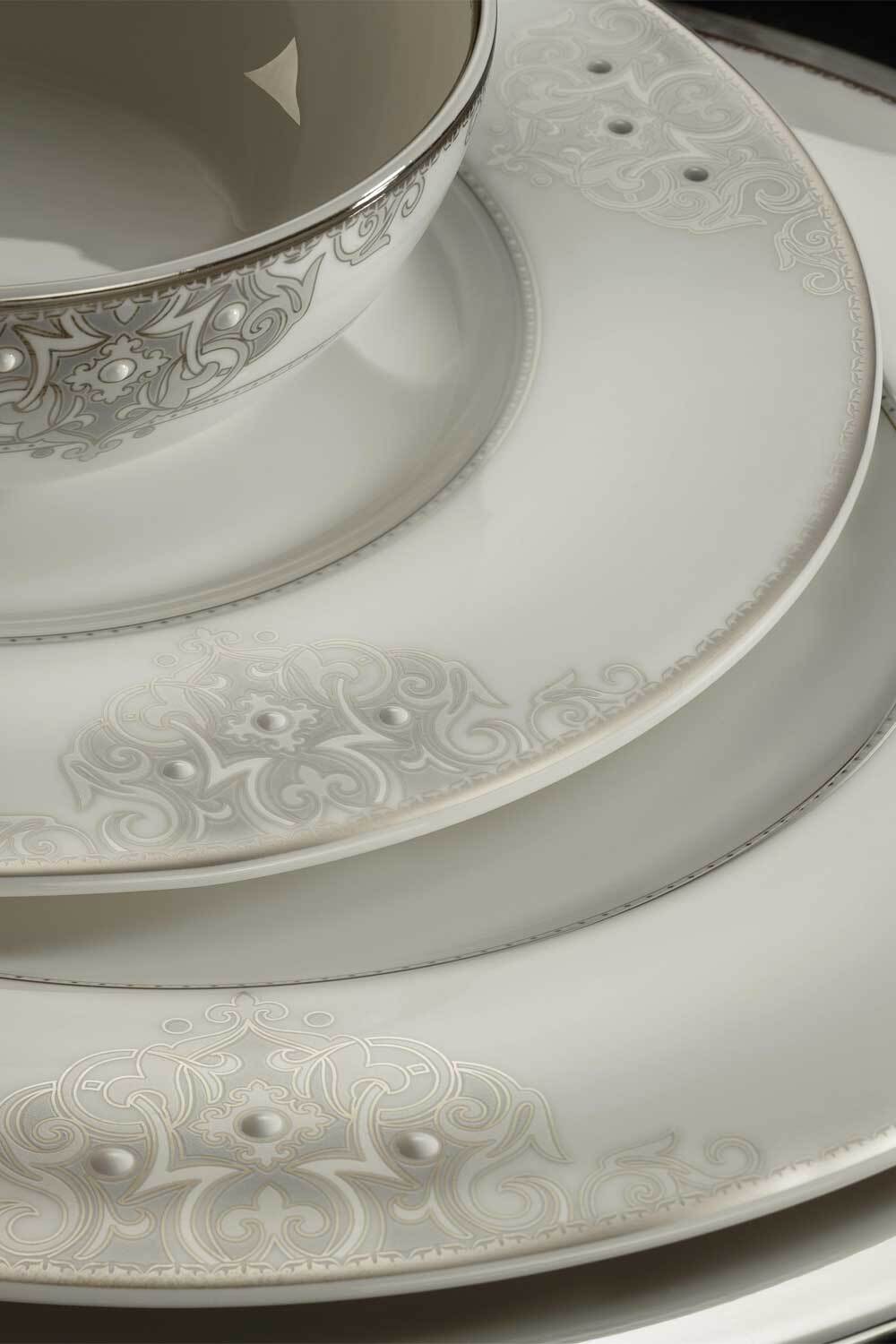 Royal Canterbury Lawrance Metallic Yemek Takımı 72 Parça - 3