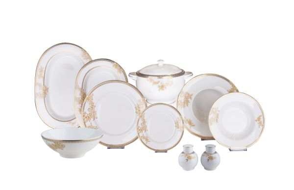 Royal Canterbury Liberty Gold 72 Parça Yemek Takımı - 3