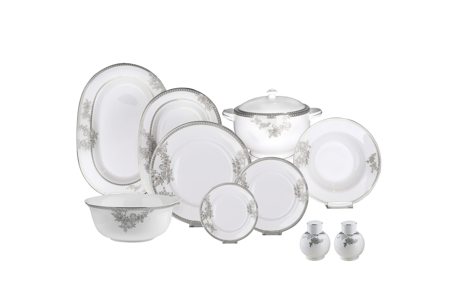 Royal Canterbury Liberty Platinum 72 Parca Yemek Takımı - 1