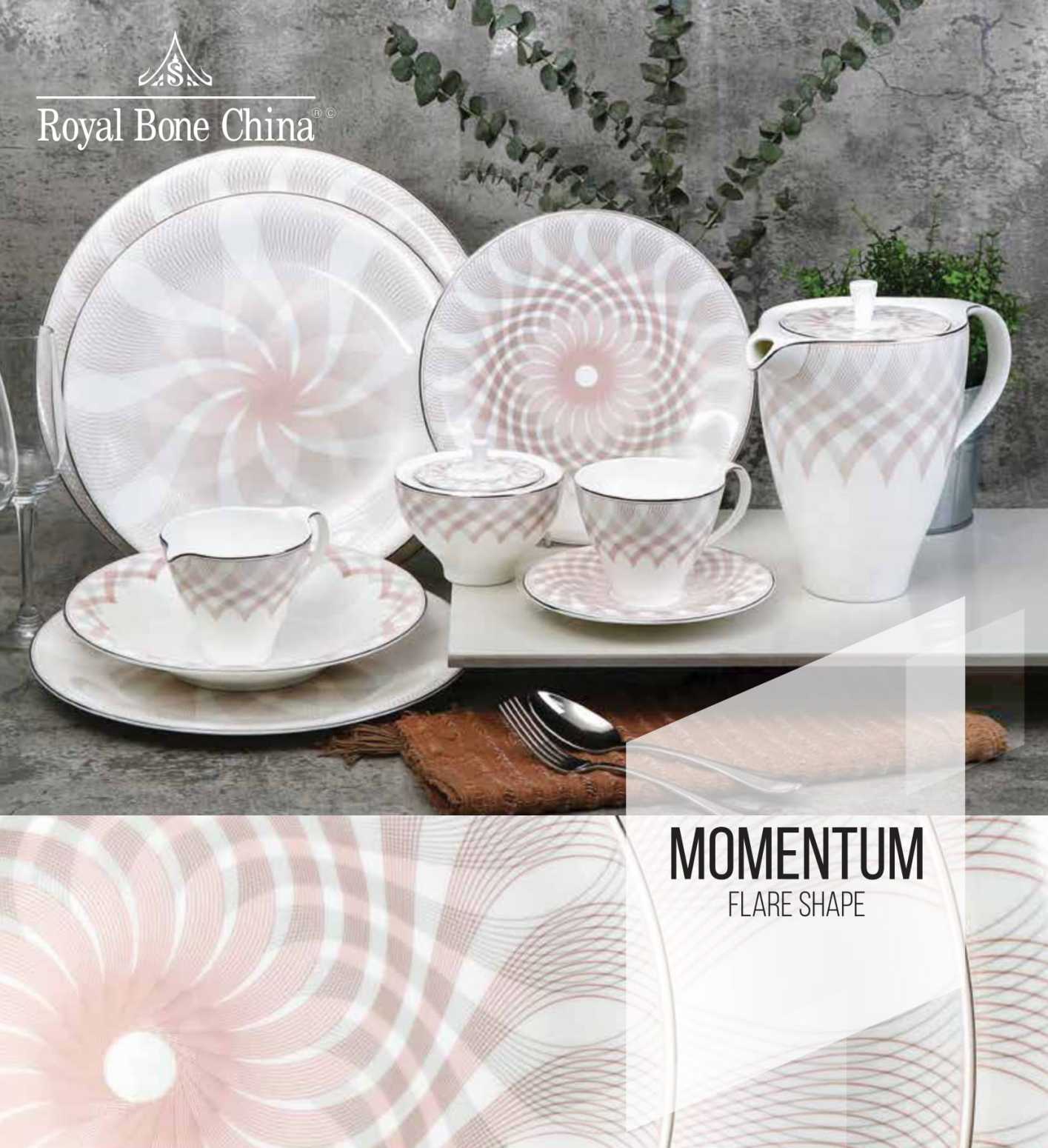 Royal Canterbury Momentum 72 Parca Yemek Takimi - 1