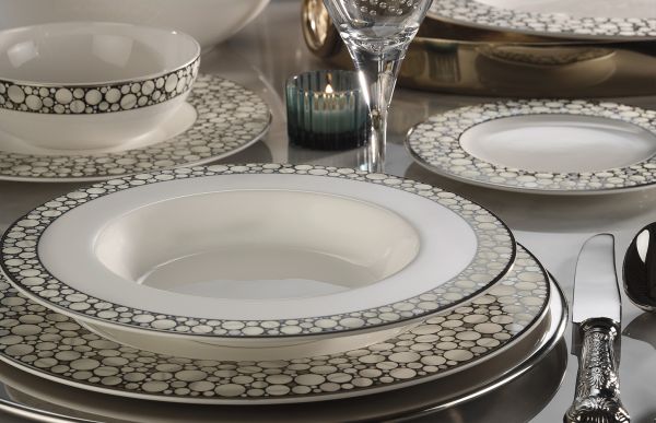 Royal Canterbury Silver Pearl Yemek Takımı 72 Parça