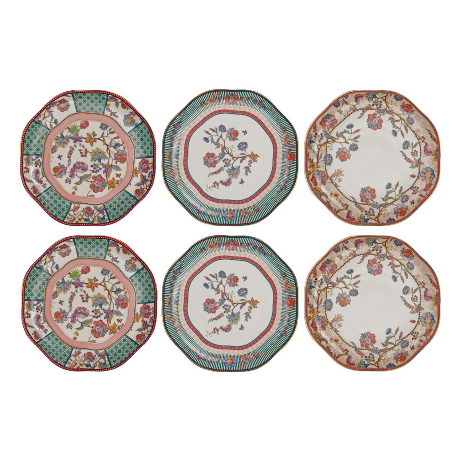 Serenity Bone 20 Cm 6Li Tabak Seti - 1