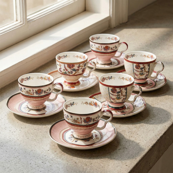 Serenity Bone 6Li Cay Fincan Seti (1)