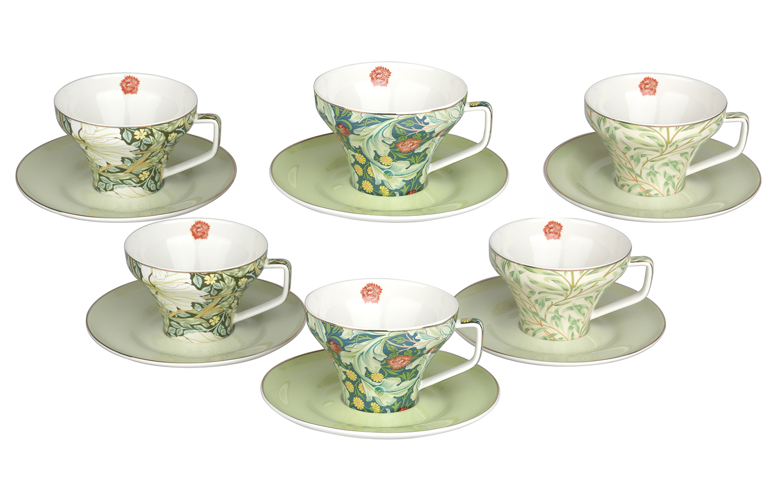 Sylva Bone 6Li Çay Fincani Seti - 1