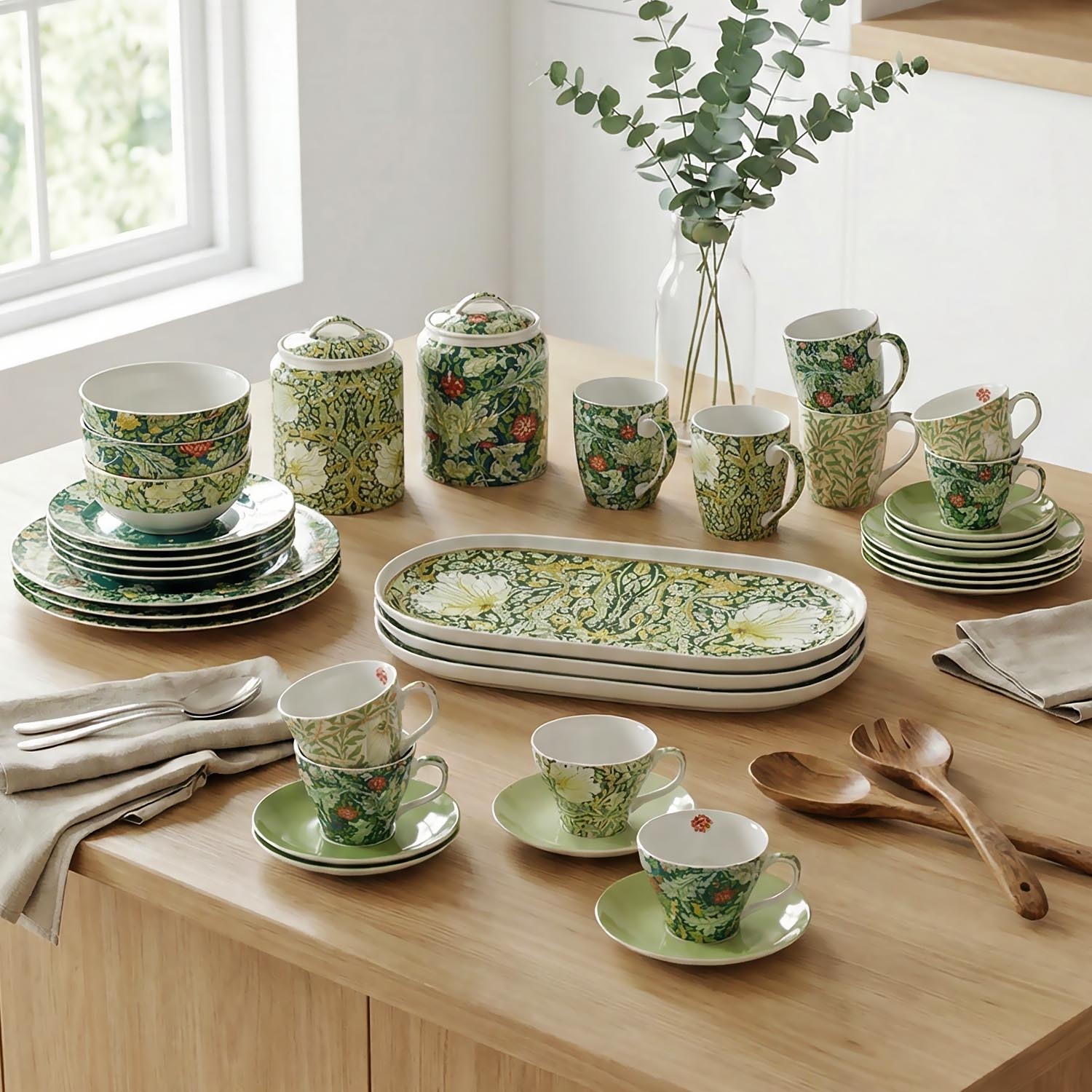 Sylva Bone Square-Line 6li Kahve Fincani Seti - 5