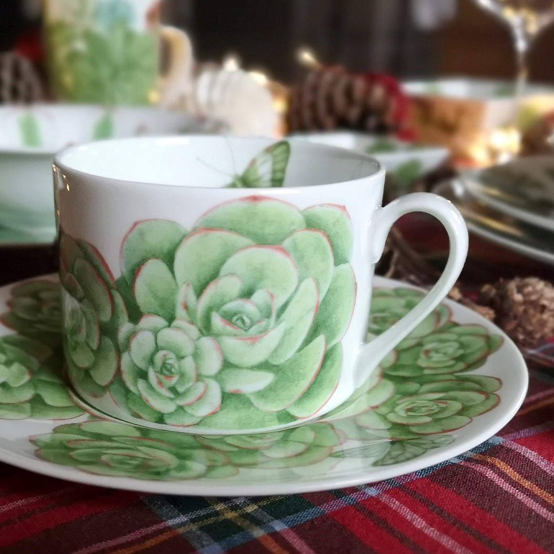 Taitu Desert Rose Fine Bone 230Ml 2Li Cay Fincani Seti - 3