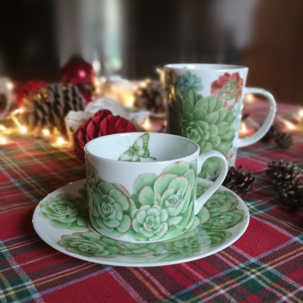 Taitu Desert Rose Fine Bone 230Ml 2Li Cay Fincani Seti - 4