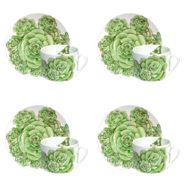 Taitu Desert Rose Fine Bone 230Ml 2Li Cay Fincani Seti