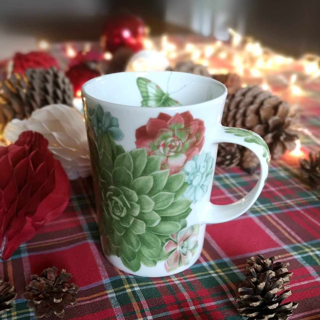 Taitu Desert Rose Fine Bone 450Ml 2Li Kupa Seti - 2