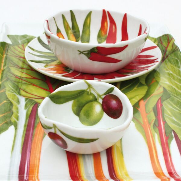 Taitu Dieta Porselen 33Cm Dikdörtgen Tabak - 3
